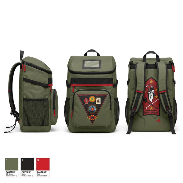 Gear Bag, Bravo Battery 2D LAAD, Marines, Teamtime, Team time, sublimation, custom sports apparel, team uniforms, spirit wear, spiritwear, sports uniforms, custom shirts, team store, custom team store, fundraiser sports, apparel fundraiser