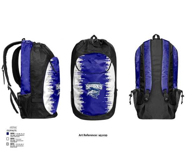 Gear Bag, Spanish River High School Football, , Teamtime, Team time, sublimation, custom sports apparel, team uniforms, spirit wear, spiritwear, sports uniforms, custom shirts, team store, custom team store, fundraiser sports, apparel fundraiser