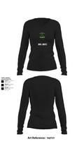BSS JROTC 74818776 Women's Long Sleeve V-neck Shirt - 22