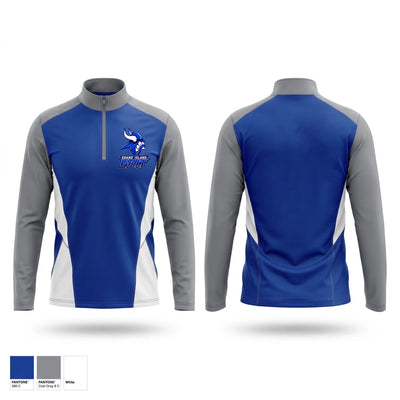 Grand Island Vikings Quarter Zip Jacket - 10