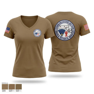 Womens Short Sleeve Vneck Shirt, Radio & Technical services, Police, Teamtime, Team time, sublimation, custom sports apparel, team uniforms, spirit wear, spiritwear, sports uniforms, custom shirts, team store, custom team store, fundraiser sports, apparel fundraiser