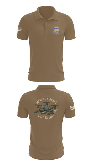 Short Sleeve Performance Polo, Newark FAMS, , Teamtime, Team time, sublimation, custom sports apparel, team uniforms, spirit wear, spiritwear, sports uniforms, custom shirts, team store, custom team store, fundraiser sports, apparel fundraiser