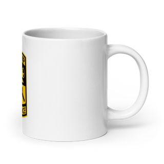 Gorilla battalion 60228867 White Glossy Mug - Medium