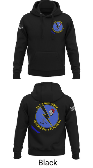Hoodie, 103d SECURITY FORCES SQUADRON, , Teamtime, Team time, sublimation, custom sports apparel, team uniforms, spirit wear, spiritwear, sports uniforms, custom shirts, team store, custom team store, fundraiser sports, apparel fundraiser