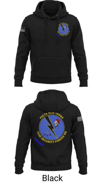 103d SECURITY FORCES SQUADRON 19845829 Hoodie - 38