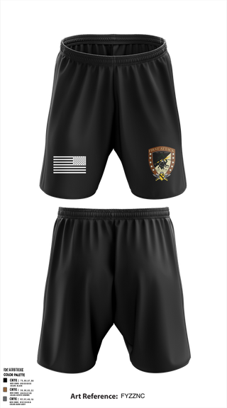 Athletic Shorts With Pockets, Echo Company, 1-227 AB, 1ACB, 1CD, , Teamtime, Team time, sublimation, custom sports apparel, team uniforms, spirit wear, spiritwear, sports uniforms, custom shirts, team store, custom team store, fundraiser sports, apparel fundraiser