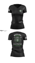 Wildland Security Group Women's Short Sleeve V-neck Shirt - 11