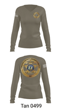 Greene county detention center 29015254 Women's Long Sleeve V-neck Shirt - 11