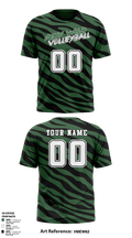 Indy Wild Volleyball 47140100 Short Sleeve Performance Shirt - 3