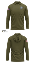 Prince George's County Police Robbery Unit 54388411 Long Sleeve Performance Shirt with hood - 22