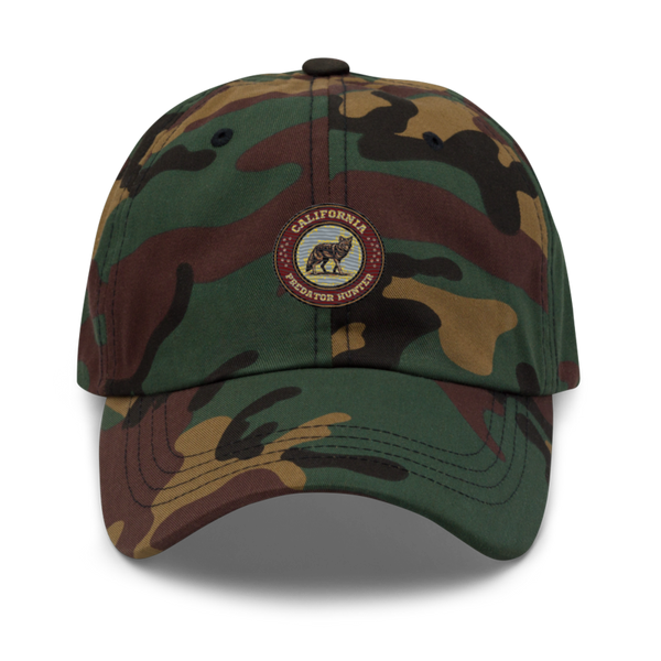 California Predator Hunter 51398092 Classic Dad Hat | Yupoong 6245CM