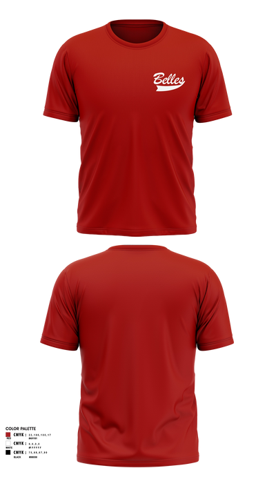 Bluegrass Lightning Belles Short Sleeve Performance Shirt - 11