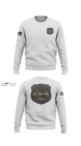 Crew Neck Sweatshirt, South Haven Beach Enforcement, Police, Teamtime, Team time, sublimation, custom sports apparel, team uniforms, spirit wear, spiritwear, sports uniforms, custom shirts, team store, custom team store, fundraiser sports, apparel fundraiser