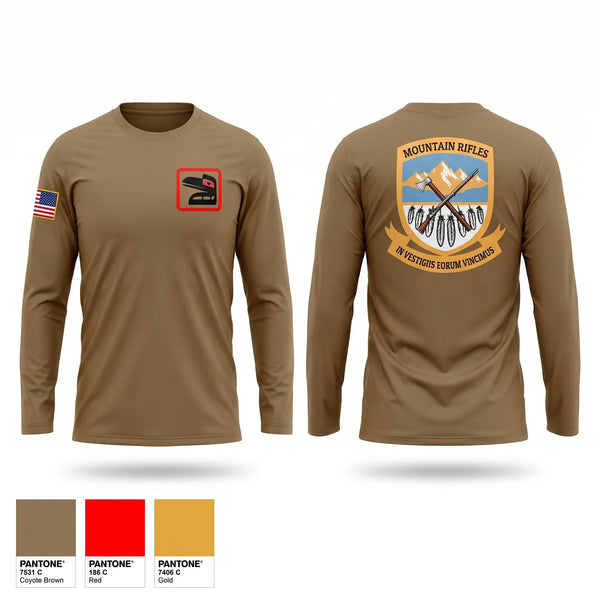 Long Sleeve Performance Shirt, 1-204th Infantry Regiment, National Guard, Teamtime, Team time, sublimation, custom sports apparel, team uniforms, spirit wear, spiritwear, sports uniforms, custom shirts, team store, custom team store, fundraiser sports, apparel fundraiser