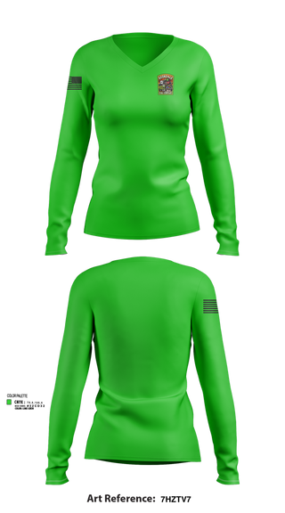 Womens Long Sleeve Vneck Shirt, Avondale, , Teamtime, Team time, sublimation, custom sports apparel, team uniforms, spirit wear, spiritwear, sports uniforms, custom shirts, team store, custom team store, fundraiser sports, apparel fundraiser