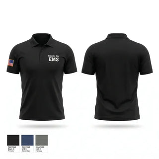 Short Sleeve Performance Polo, Atlantic City EMS, EMS/EMT, Teamtime, Team time, sublimation, custom sports apparel, team uniforms, spirit wear, spiritwear, sports uniforms, custom shirts, team store, custom team store, fundraiser sports, apparel fundraiser