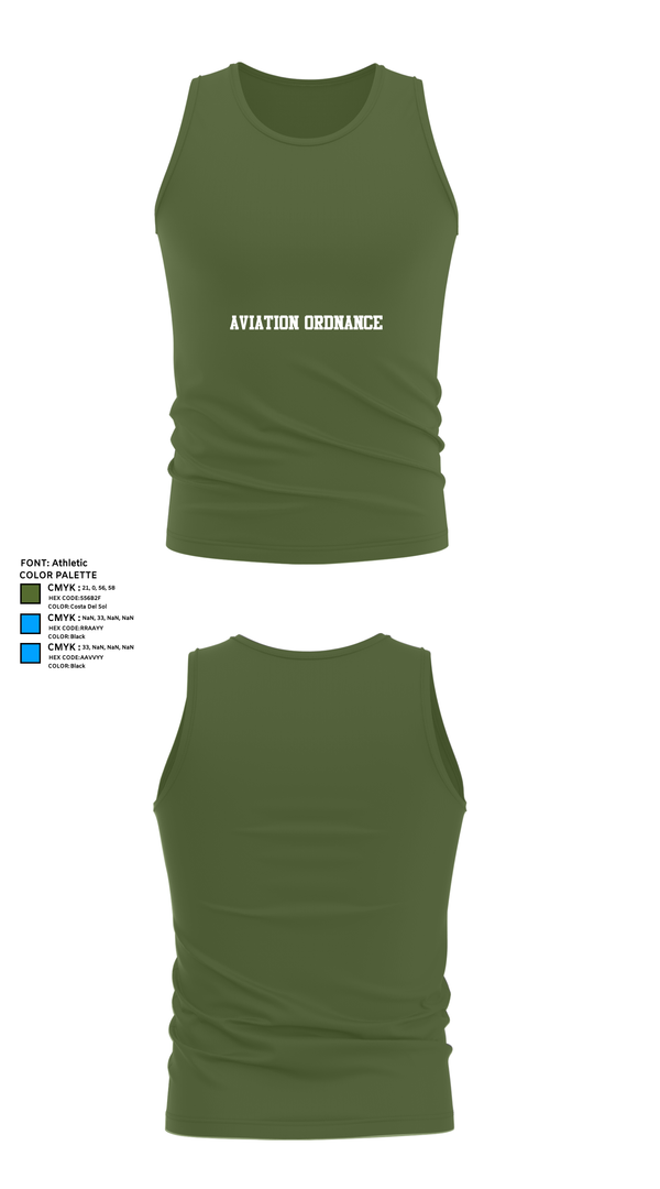 Tank Top, Aviation Ordnance, Navy, Teamtime, Team time, sublimation, custom sports apparel, team uniforms, spirit wear, spiritwear, sports uniforms, custom shirts, team store, custom team store, fundraiser sports, apparel fundraiser