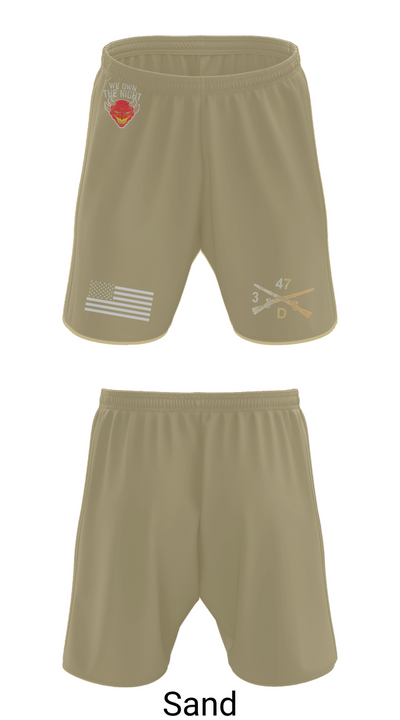 D Co 3-47 Cadre Athletic Shorts With Pockets - 89