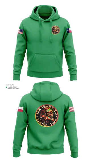 Hoodie, San Fernando Boxing Club, Spirit Store, Teamtime, Team time, sublimation, custom sports apparel, team uniforms, spirit wear, spiritwear, sports uniforms, custom shirts, team store, custom team store, fundraiser sports, apparel fundraiser