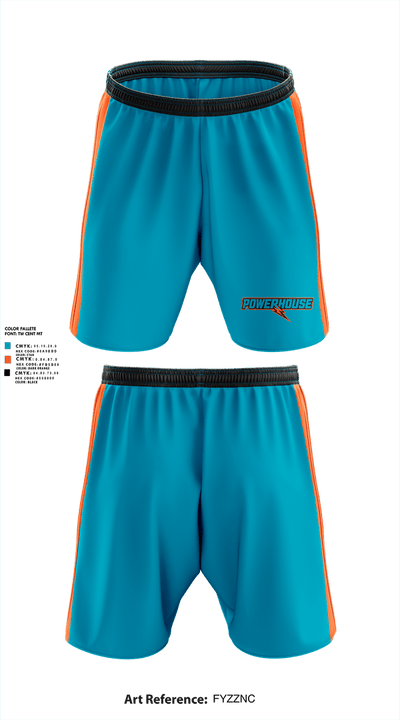 Powerhouse 96461743 Athletic Shorts With Pockets - 1
