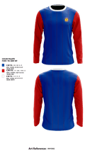 Trenholm Little League 21570649 Long Sleeve Performance Shirt 4
