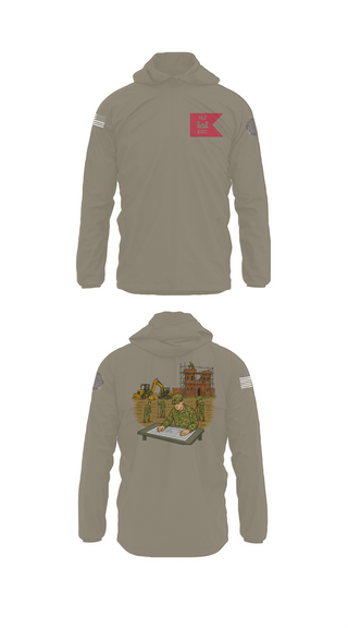Windbreaker, 152, Army, Teamtime, Team time, sublimation, custom sports apparel, team uniforms, spirit wear, spiritwear, sports uniforms, custom shirts, team store, custom team store, fundraiser sports, apparel fundraiser