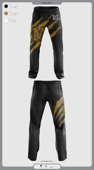 Sweatpants, Marceline Tigers, , Teamtime, Team time, sublimation, custom sports apparel, team uniforms, spirit wear, spiritwear, sports uniforms, custom shirts, team store, custom team store, fundraiser sports, apparel fundraiser