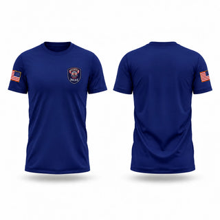 Short Sleeve Performance Shirt, Choctaw PD, Police, Teamtime, Team time, sublimation, custom sports apparel, team uniforms, spirit wear, spiritwear, sports uniforms, custom shirts, team store, custom team store, fundraiser sports, apparel fundraiser