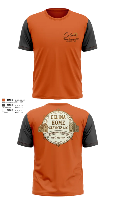 Celina Home Services LLC Old School Cotton Feel Shirt - 110