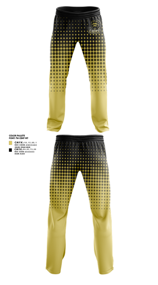 Sweatpants, Gt lions, , Teamtime, Team time, sublimation, custom sports apparel, team uniforms, spirit wear, spiritwear, sports uniforms, custom shirts, team store, custom team store, fundraiser sports, apparel fundraiser
