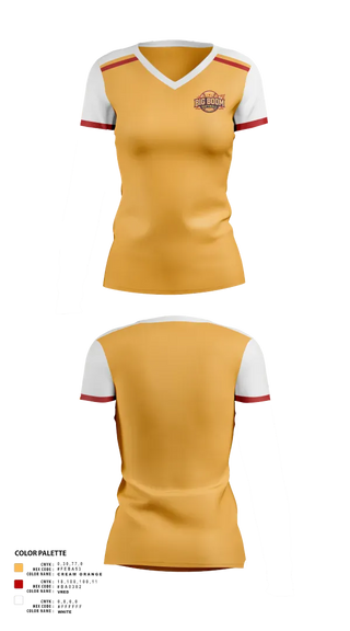 Womens Short Sleeve Vneck Shirt, Big Boom, Softball, Teamtime, Team time, sublimation, custom sports apparel, team uniforms, spirit wear, spiritwear, sports uniforms, custom shirts, team store, custom team store, fundraiser sports, apparel fundraiser