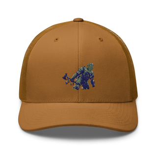 Chief Oliva Retro Trucker Hat | Yupoong 6606
