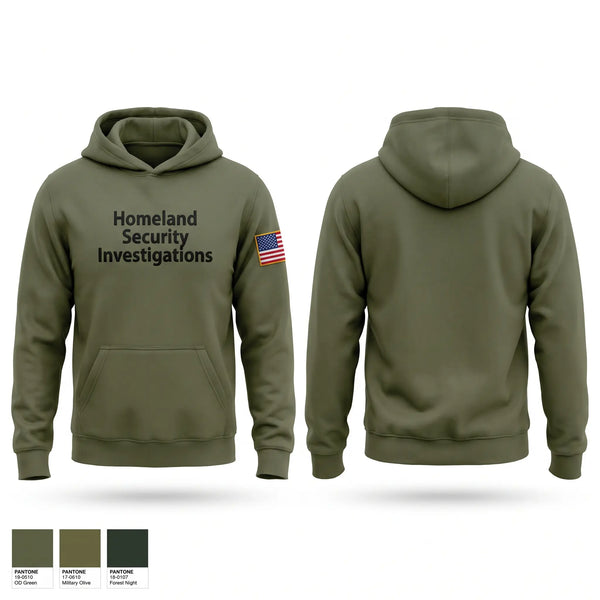 Hoodie, Homeland Security Investigations, Police, Teamtime, Team time, sublimation, custom sports apparel, team uniforms, spirit wear, spiritwear, sports uniforms, custom shirts, team store, custom team store, fundraiser sports, apparel fundraiser