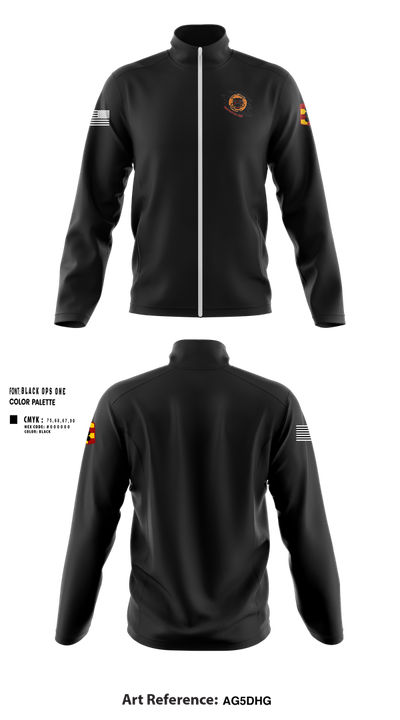 434th FA BDE H2F 66050824 Fleece Jacket - 102