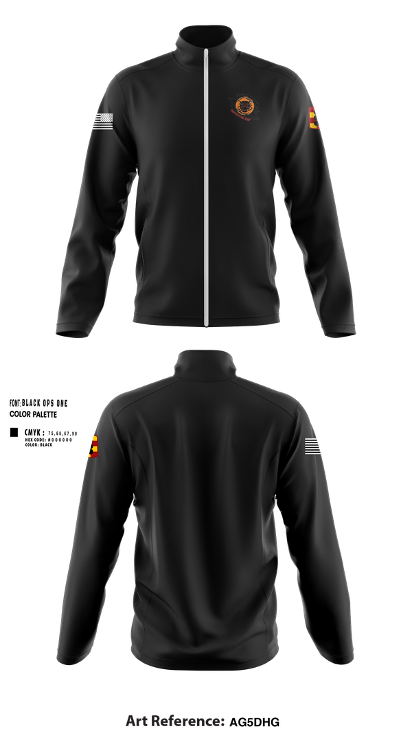 Fleece Jacket, 434th FA BDE H2F, Army, Teamtime, Team time, sublimation, custom sports apparel, team uniforms, spirit wear, spiritwear, sports uniforms, custom shirts, team store, custom team store, fundraiser sports, apparel fundraiser