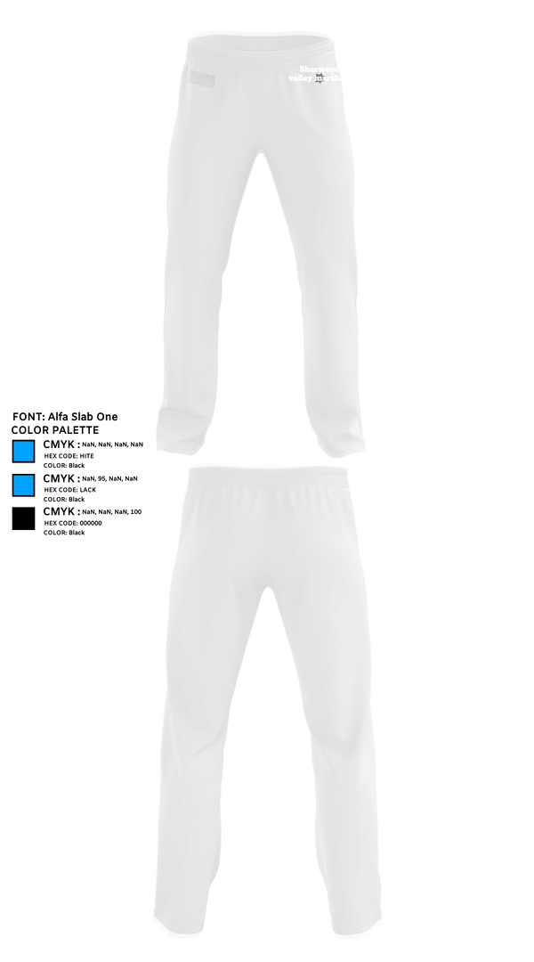 Sweatpants, Sherwood valley marshals, Police, Teamtime, Team time, sublimation, custom sports apparel, team uniforms, spirit wear, spiritwear, sports uniforms, custom shirts, team store, custom team store, fundraiser sports, apparel fundraiser