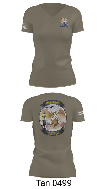 CNATT Cherry Point 96296564 Women's Short Sleeve V-neck Shirt - 65