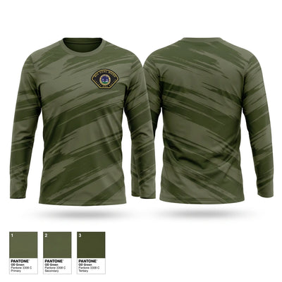 BIG COAL RIVER CRIME WATCH Long Sleeve Performance Shirt - 1