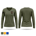 Greensburg police department Women's Long Sleeve V-neck Shirt - 1