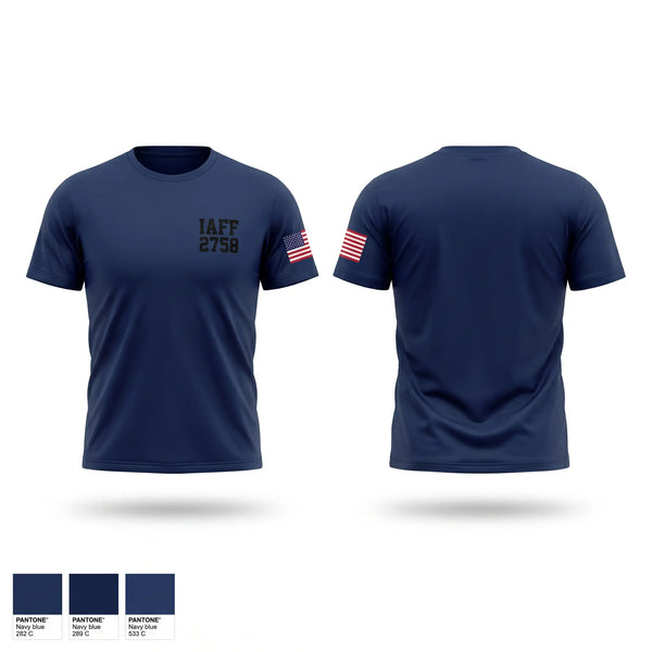 Short Sleeve Performance Shirt, IAFF 2758, Fire Department, Teamtime, Team time, sublimation, custom sports apparel, team uniforms, spirit wear, spiritwear, sports uniforms, custom shirts, team store, custom team store, fundraiser sports, apparel fundraiser