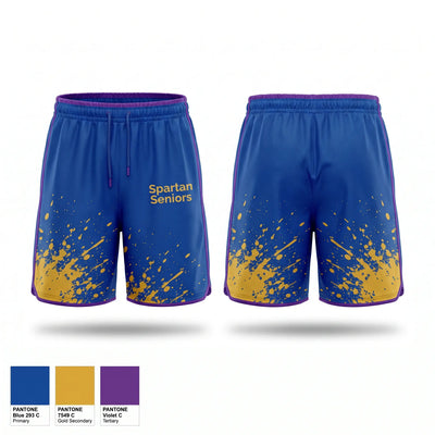 Spartan Seniors 83301761 Athletic Shorts With Pockets - 1