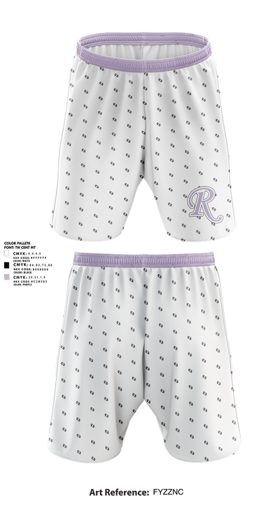 Reynoldsburg Raiders 31464727 Athletic Shorts With Pockets - 4 (1)