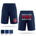 Royalton Fire Rescue Athletic Shorts With Pockets - 1