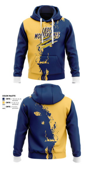 Hoodie, Lady wolverines, Softball, Teamtime, Team time, sublimation, custom sports apparel, team uniforms, spirit wear, spiritwear, sports uniforms, custom shirts, team store, custom team store, fundraiser sports, apparel fundraiser