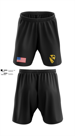 Athletic Shorts With Pockets, 1st Air Cavalry Brigade H2F, Army, Teamtime, Team time, sublimation, custom sports apparel, team uniforms, spirit wear, spiritwear, sports uniforms, custom shirts, team store, custom team store, fundraiser sports, apparel fundraiser
