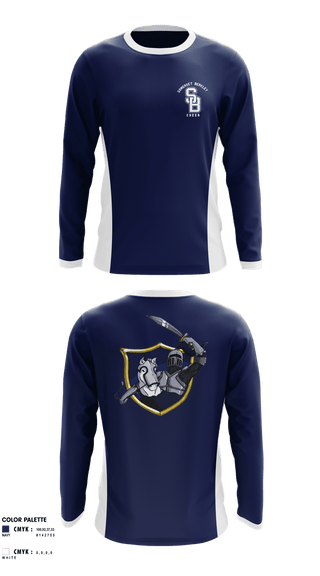 Long Sleeve Performance Shirt, Somerset Berkley, Cheer, Teamtime, Team time, sublimation, custom sports apparel, team uniforms, spirit wear, spiritwear, sports uniforms, custom shirts, team store, custom team store, fundraiser sports, apparel fundraiser