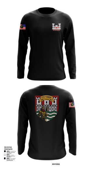 Long Sleeve Performance Shirt, 175th MRBC, , Teamtime, Team time, sublimation, custom sports apparel, team uniforms, spirit wear, spiritwear, sports uniforms, custom shirts, team store, custom team store, fundraiser sports, apparel fundraiser