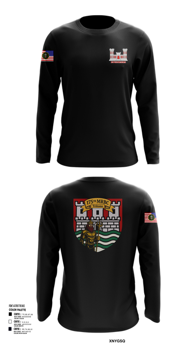 175th MRBC 2368764 Long Sleeve Performance Shirt 3