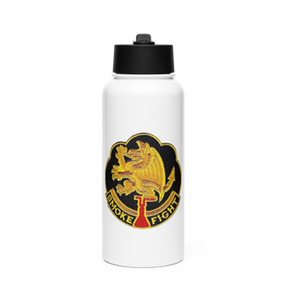 490th CBRN battalion 62890163 Stainless Steel Water Bottle with a Straw Lid