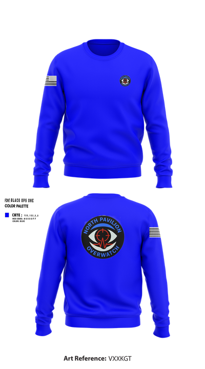 North Pavilion Overwatch 11522008 Crew Neck Sweatshirt - 203